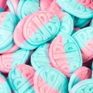 Bubs Blue & Pink Ovals